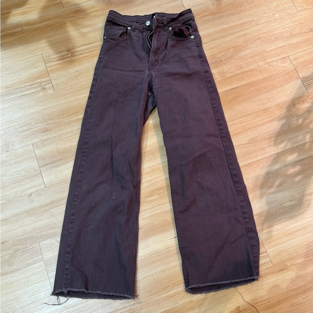 H&M Brown Jeans Size 2